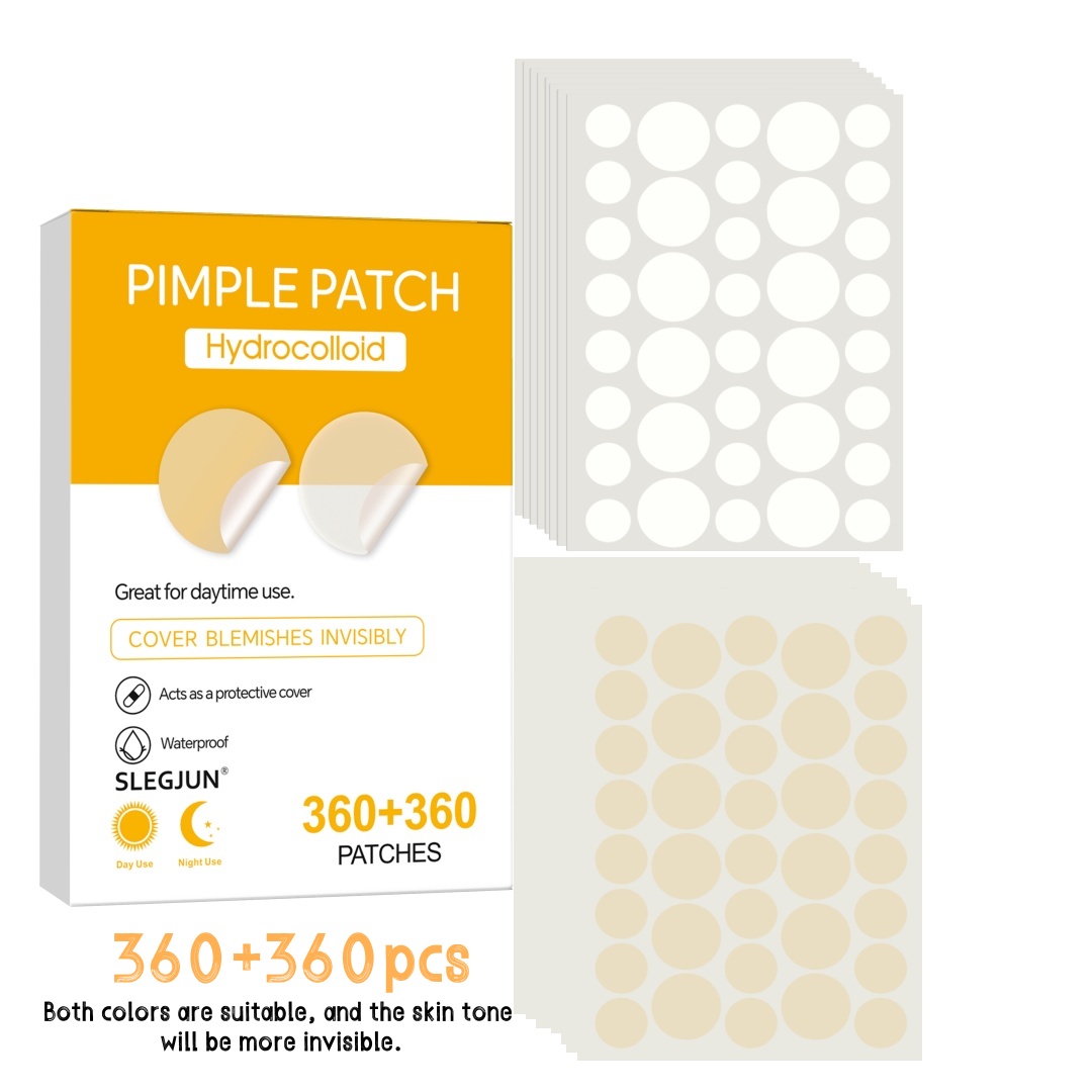 Skincare Moisturizer - 360 Adesivos Redondos de Hidrocoloide para