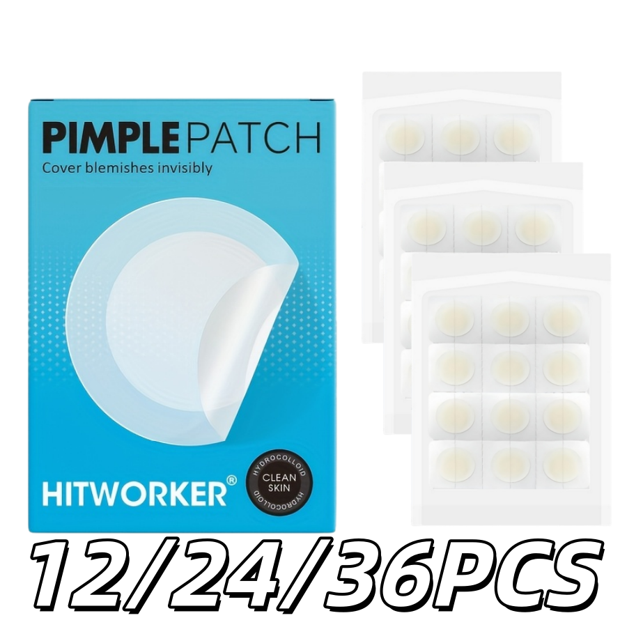 Skincare Moisturizer - 12/24/36PCS Adesivos de Hidrogel com Óleo