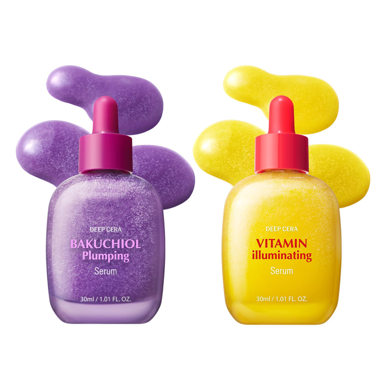 Bakuchiol Retinol Alternative - Sérum de Bakuchiol e Vitamina C,