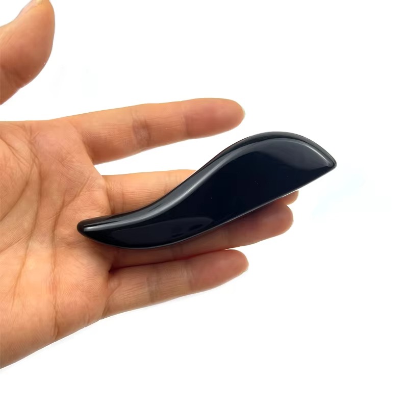Skincare Queen - Ferramenta Gua Sha de Obsidiana, Varinha