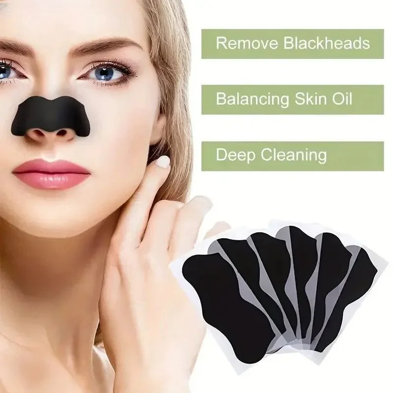 Charcoal Pore Strip - 10/20/50 Unidades de Tiras Removedoras de