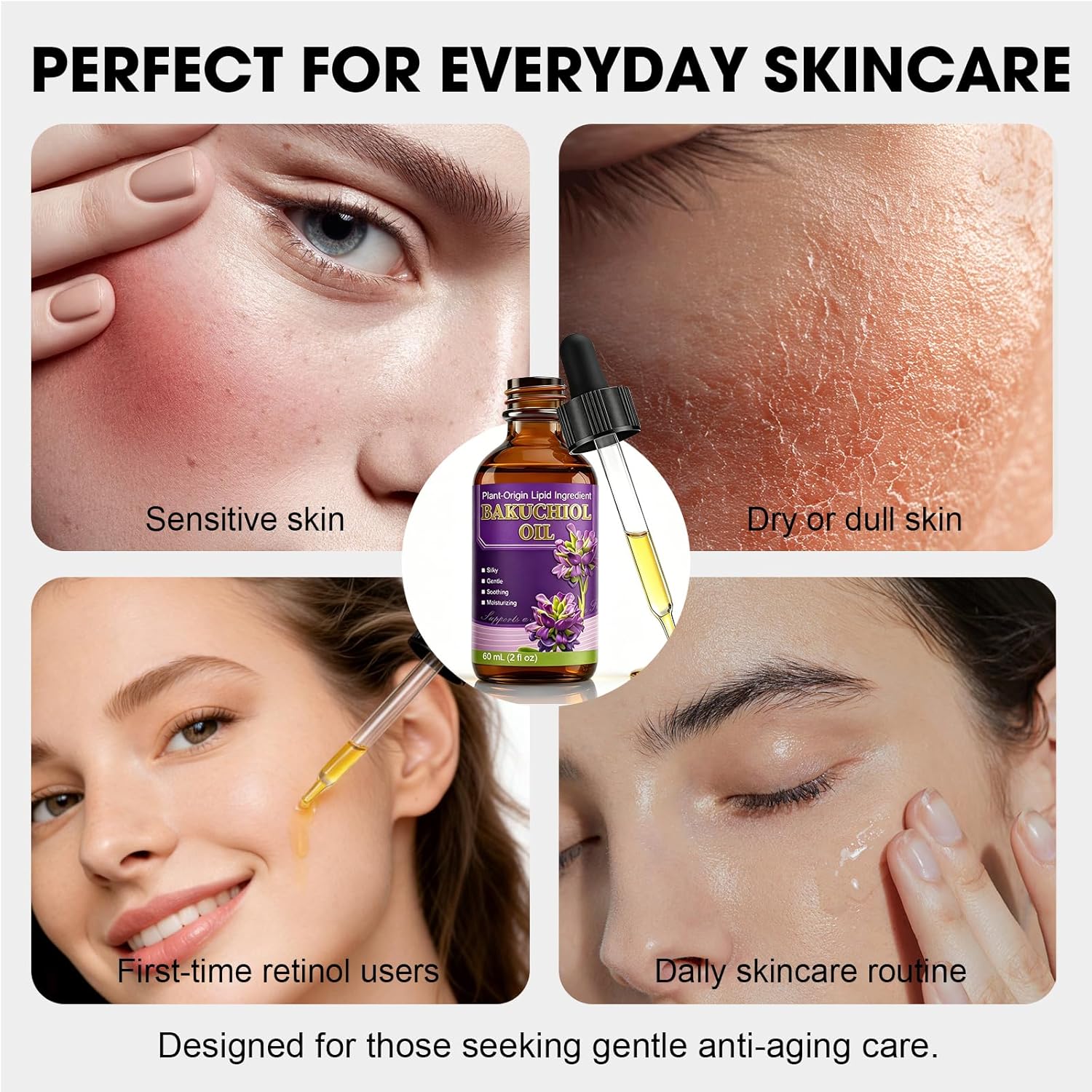 Óleo Facial Anti-Envelheciment - Bakuchiol Retinol Alternative avaliação e preço