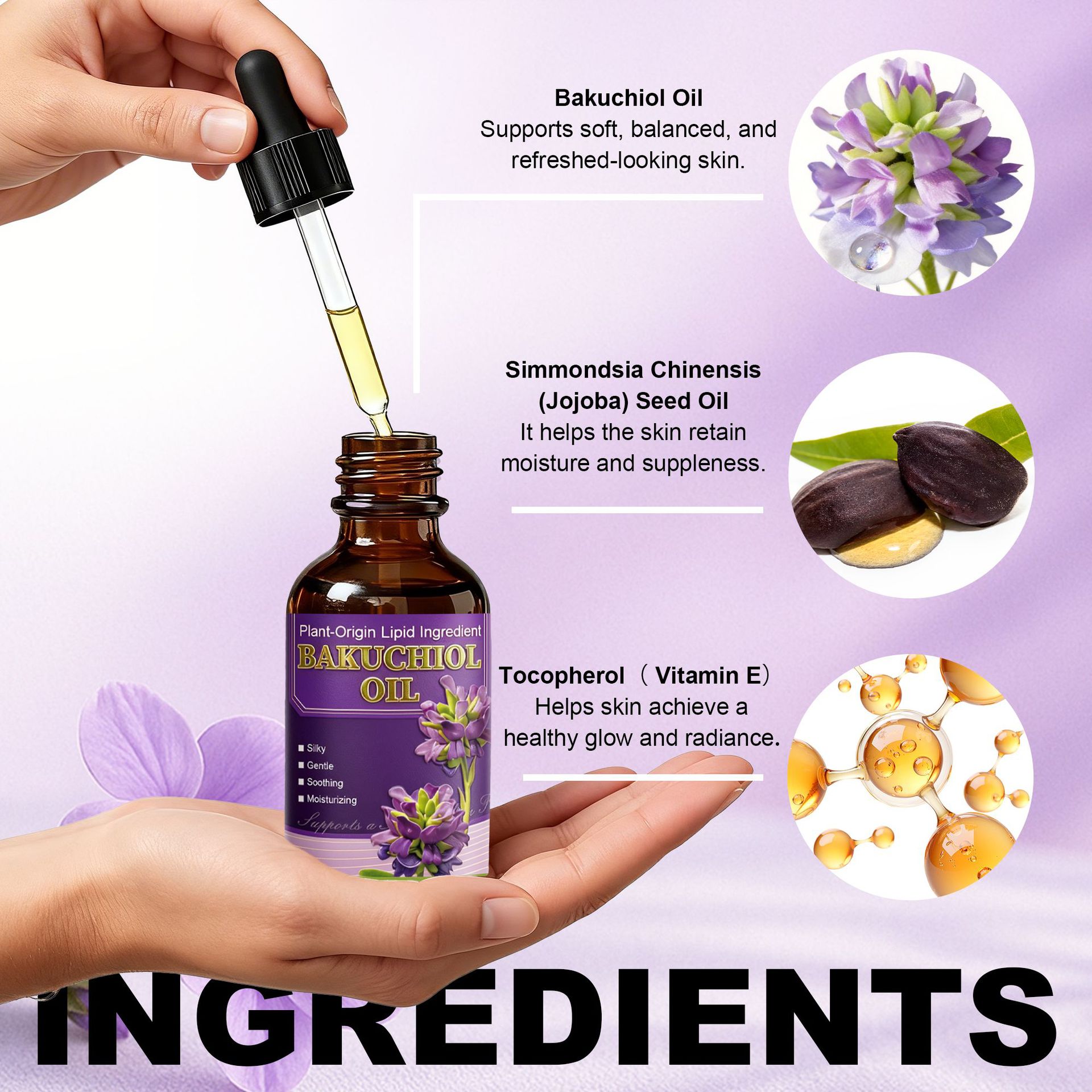 Óleo Facial Anti-Envelheciment - Bakuchiol Retinol Alternative avaliação e preço