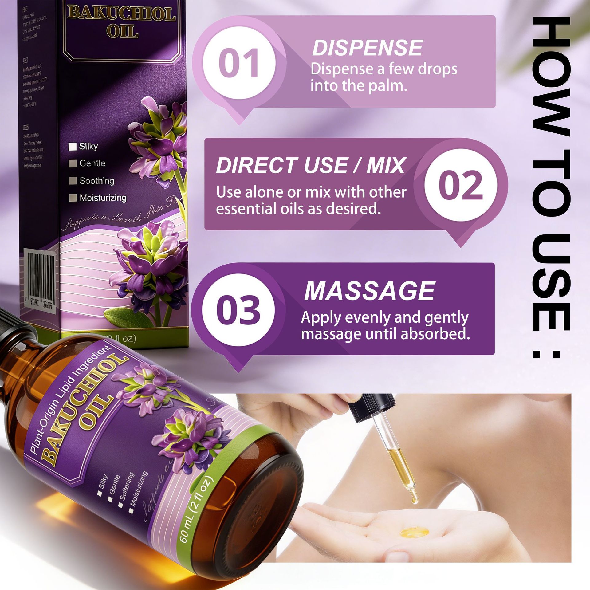 Óleo Facial Anti-Envelheciment - Bakuchiol Retinol Alternative avaliação e preço