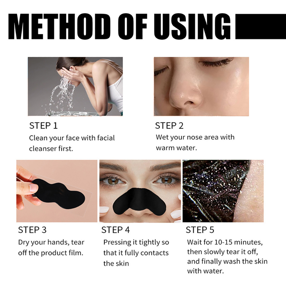 10/20/50/100 pçs nariz cravo r - Charcoal Pore Strip avaliação e preço