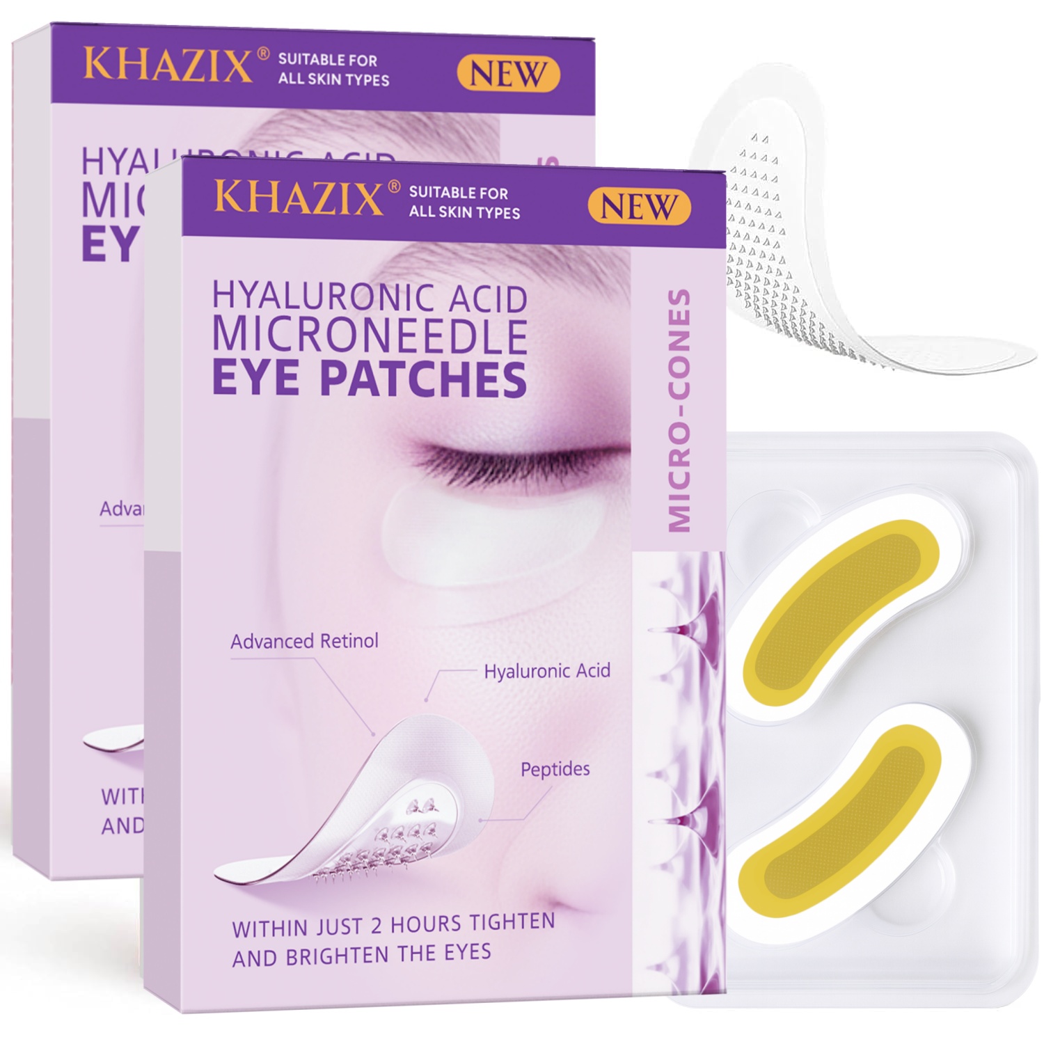 Patches para Olhos com Ácido H - Skincare Moisturizer avaliação e preço